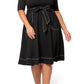 Saia Leota Mindy Feminina Preta Tamanho 3X
