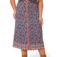 Vestido Francesca Feminino Leota Azul Tamanho 3X