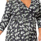 Vestido Midi Amiya Feminino Leota Preto Tamanho 2X