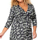 Vestido Midi Amiya Feminino Leota Preto Tamanho 3X