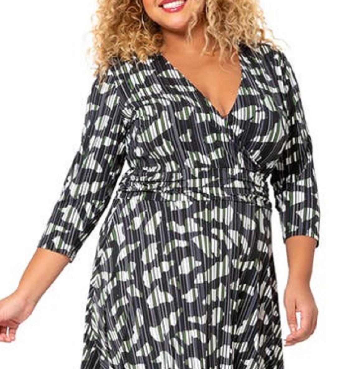 Vestido Midi Amiya Feminino Leota Preto Tamanho 3X
