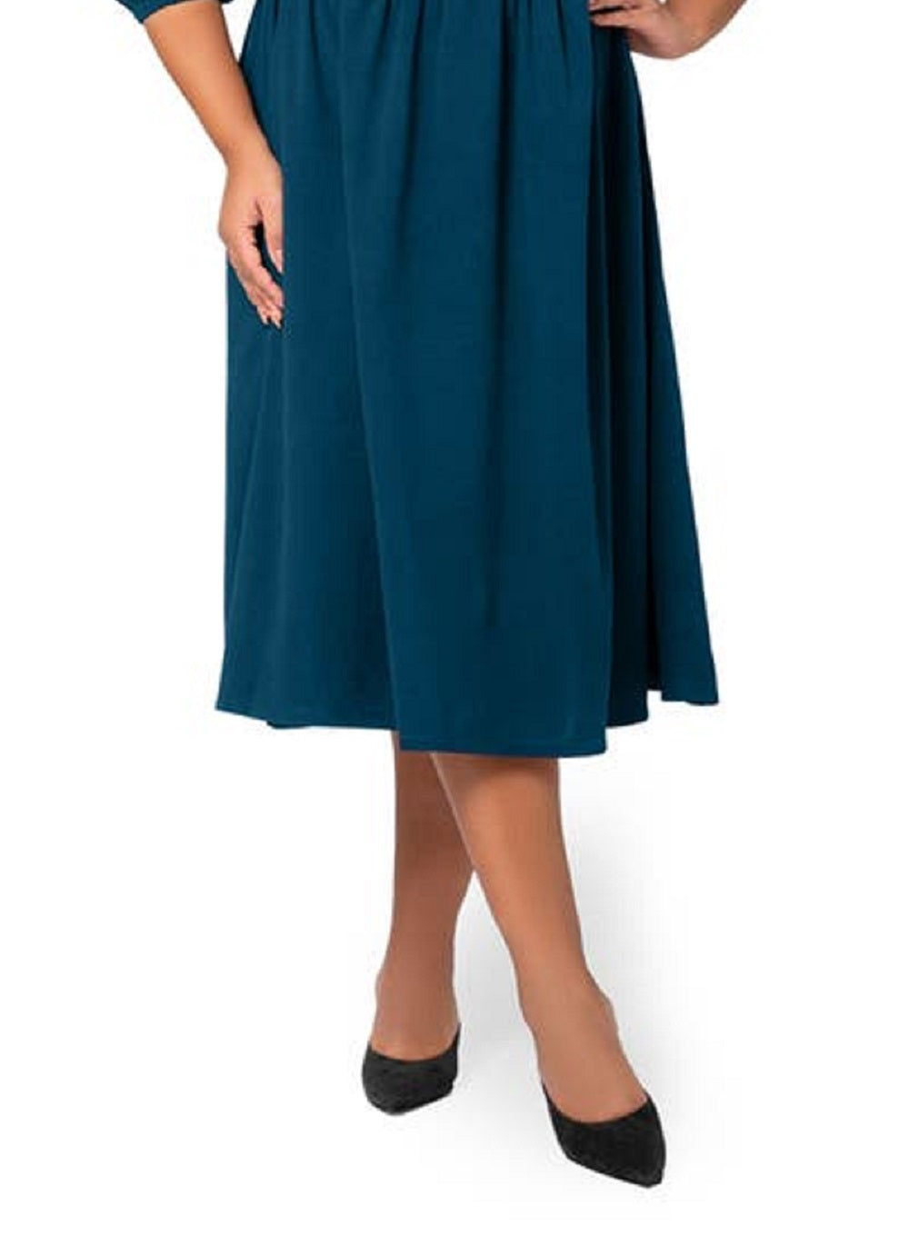 Vestido Iman Feminino Leota Azul Tamanho 2X