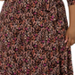 Vestido envelope falso floral perfeito para mulheres Leota, vermelho, tamanho 2X
