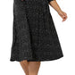 Vestido Eliza com cinto feminino Leota, preto