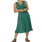 Vestido midi feminino Leota Rosemary verde tamanho pequeno