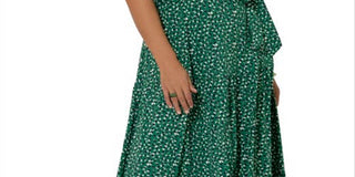 Vestido envelope falso Marlo da Leota para mulheres