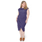 Vestido Hayden Feminino Leota Azul Tamanho 1X