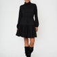 Vestido feminino Leota verde oliva preto tamanho pequeno