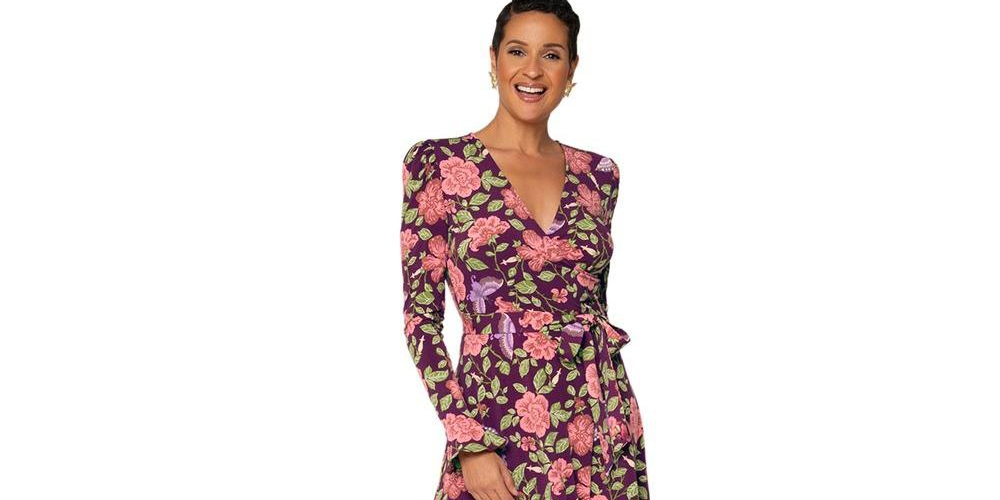 Vestido Rosalia Feminino Leota Vermelho Tamanho Pequeno