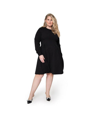 Vestido Lara Feminino Leota Preto Tamanho 1X