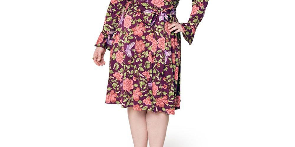 Vestido Rosalia Feminino Leota Vermelho Tamanho 3X