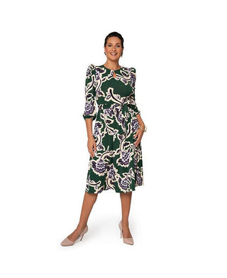 Vestido Iman Feminino Leota Verde Tamanho Médio