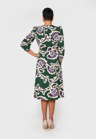 Vestido Iman Feminino Leota Verde Tamanho Médio