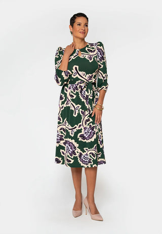 Vestido Iman Feminino Leota Verde Tamanho Médio