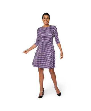 Vestido Katherine Feminino Leota Roxo Tamanho Pequeno