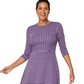Vestido Katherine Feminino Leota Roxo Tamanho Pequeno
