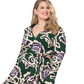 Vestido Rosalia Plus Size Feminino Leota Verde Tamanho 1X