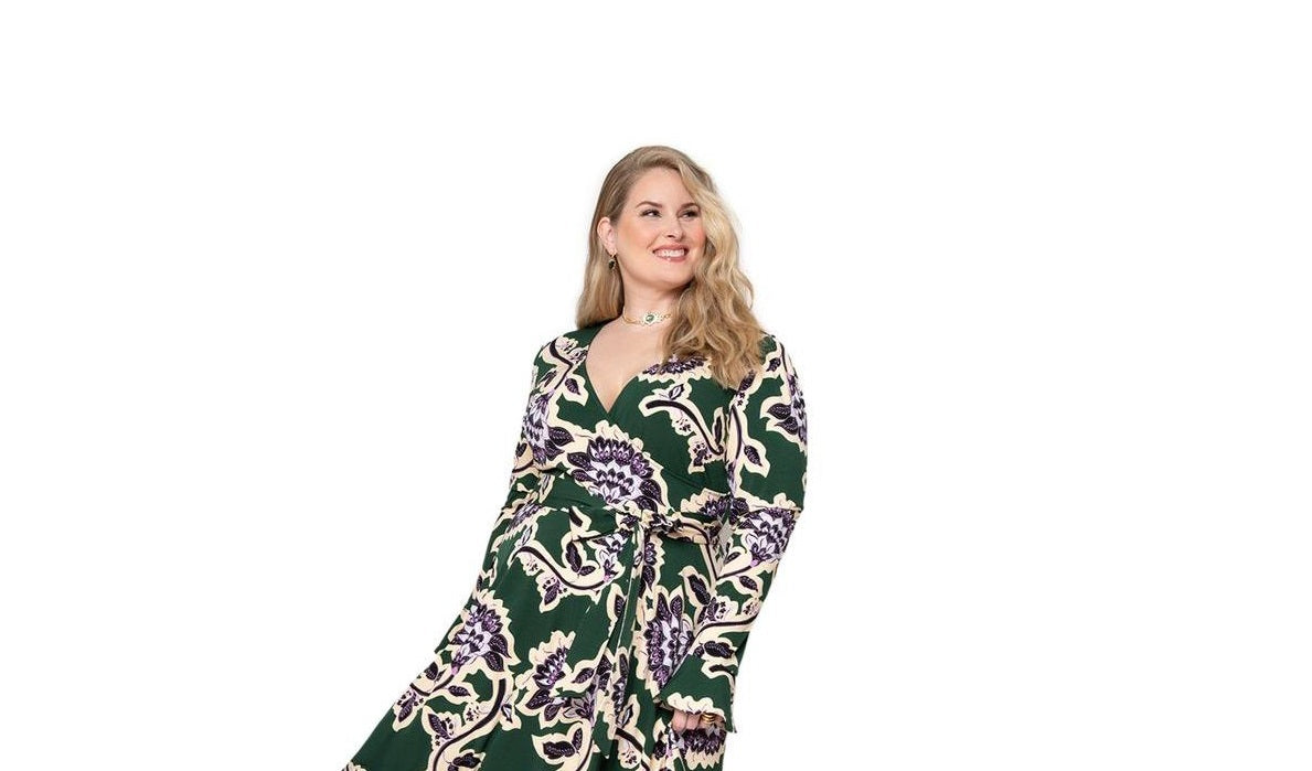 Vestido Rosalia Feminino Leota Verde Tamanho 2X