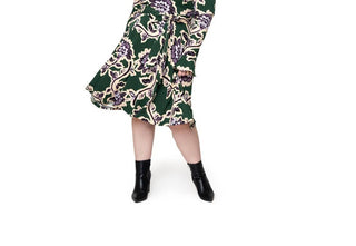 Vestido Rosalia Feminino Leota Verde Tamanho 2X