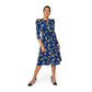 Vestido Iman Feminino Leota Azul Tamanho Pequeno