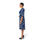 Vestido Iman Feminino Leota Azul Tamanho Pequeno