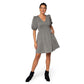 Vestido Mabel Feminino Leota Tamanho Pequeno Cinza