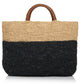 Kayu Elin Extra Grande Bolsa Tote Bicolor Feminina Marrom Tamanho Regular