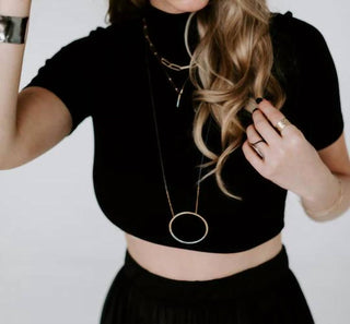 Kate Maller Jewelry - Women's Circle Sunshine Necklace