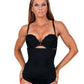 Cinto de compressão para controle de barriga InstantFigure masculino, tamanho 0,5, preto
