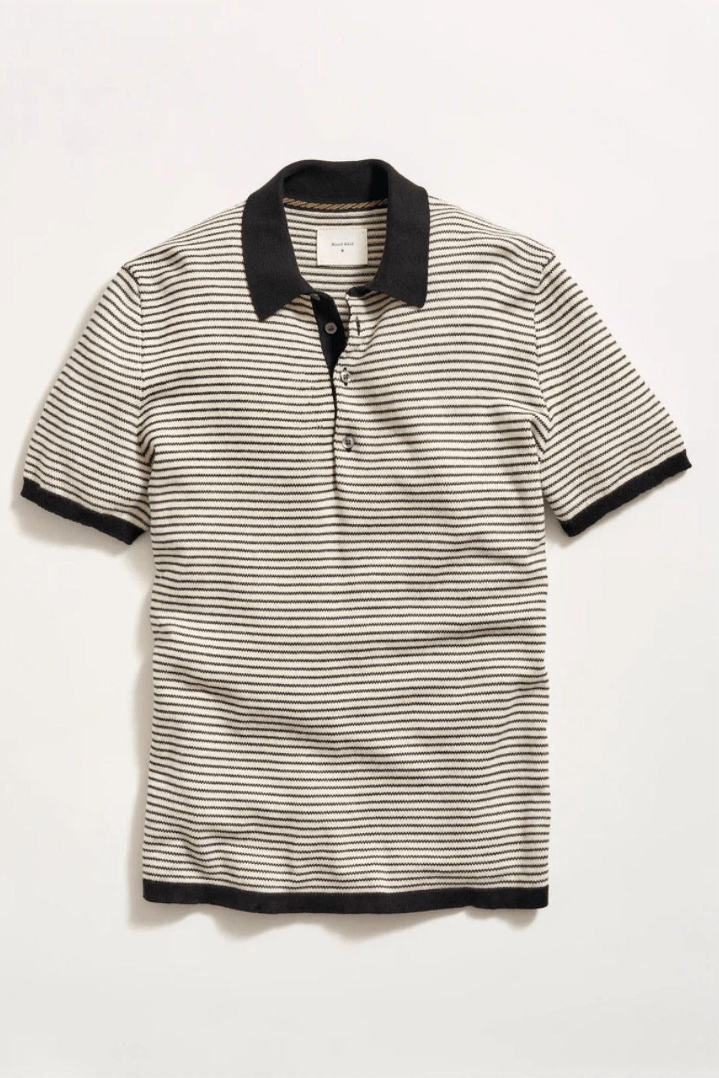 Billy Reid - Stripe Sweater Polo Shirt