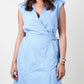 Derek Lam 10 Crosby - Arabella Belted Midi Dress