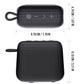 Caixa de som Raycon Everyday com microfone IP67 à prova de poeira e água TWS Multilink Bluetooth 5.0 Caixa de som portátil sem fio para ambientes externos para casa, áreas externas, viagens (preto carbono)