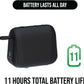 Caixa de som Raycon Everyday com microfone IP67 à prova de poeira e água TWS Multilink Bluetooth 5.0 Caixa de som portátil sem fio para ambientes externos para casa, áreas externas, viagens (preto carbono)