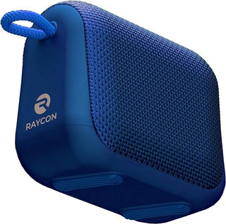 Caixa de som Raycon Everyday com microfone IP67 à prova de poeira e água TWS Multilink Bluetooth 5.0 Caixa de som portátil sem fio para ambientes externos para casa, atividades ao ar livre, viagens (azul elétrico)