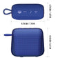 Caixa de som Raycon Everyday com microfone IP67 à prova de poeira e água TWS Multilink Bluetooth 5.0 Caixa de som portátil sem fio para ambientes externos para casa, atividades ao ar livre, viagens (azul elétrico)