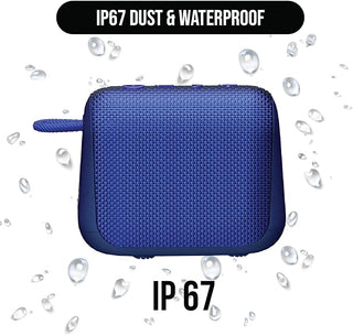 Caixa de som Raycon Everyday com microfone IP67 à prova de poeira e água TWS Multilink Bluetooth 5.0 Caixa de som portátil sem fio para ambientes externos para casa, atividades ao ar livre, viagens (azul elétrico)
