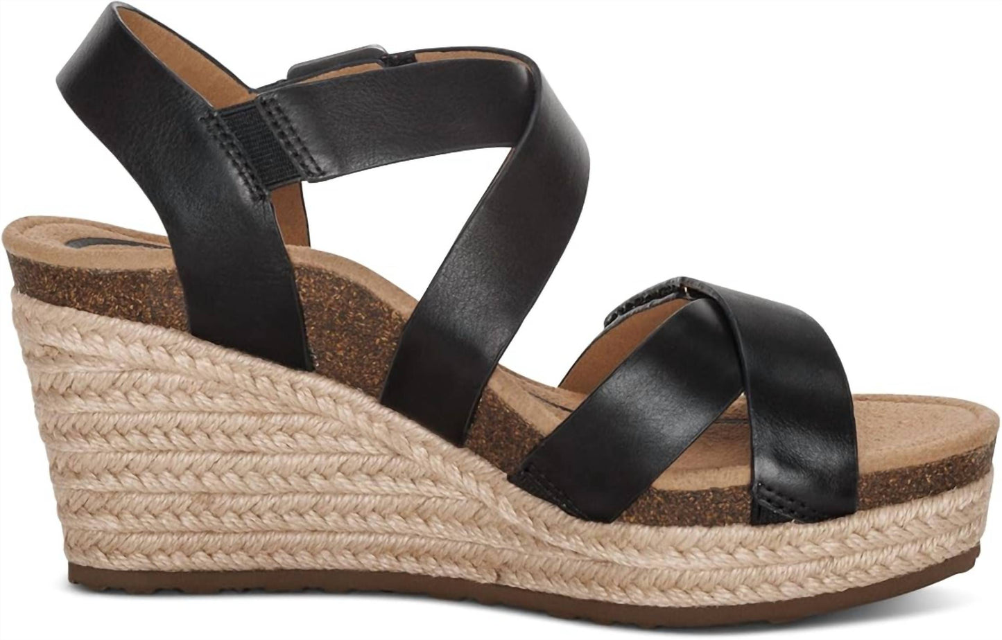 Aetrex - Women's Anna Orthopedic Wedge Sandals
