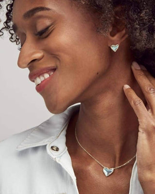 Kendra Scott - Women's Ari Heart Stud Earrings