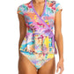 Johnny Was - Wrap Tankini Top