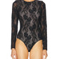 Zimmermann - Long Sleeve Lace Bodysuit