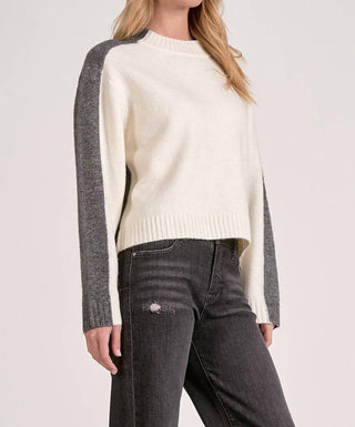 Elan - Marla Color Block Sweater