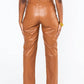 Buddylove - Calça Gomez Vegan Leather Cintura Alta