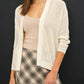 Be Cool - Knit Classic Cotton Cardigan