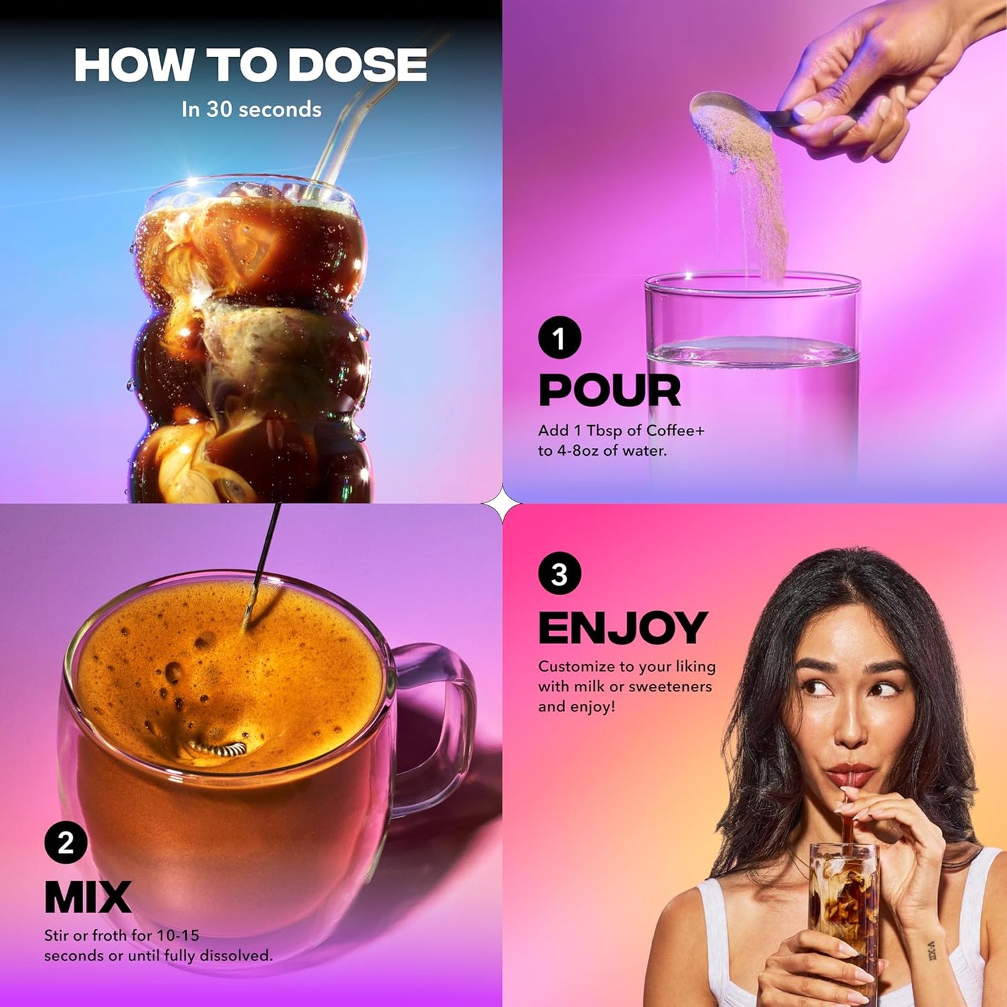 Everyday Dose Mild Roast Mushroom Coffee - 30 Servings