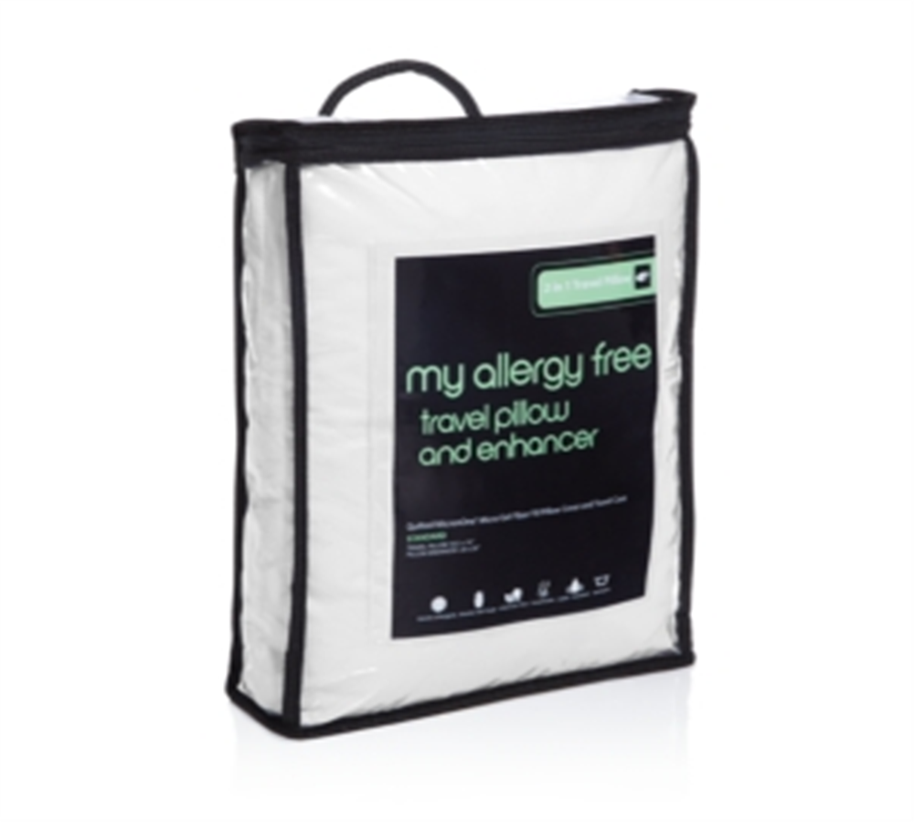 Bloomingdale's My Allergy Free Pillow Enhancer Branco Tamanho Padrão
