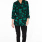 Multiples - Jacquard Knit Blouse