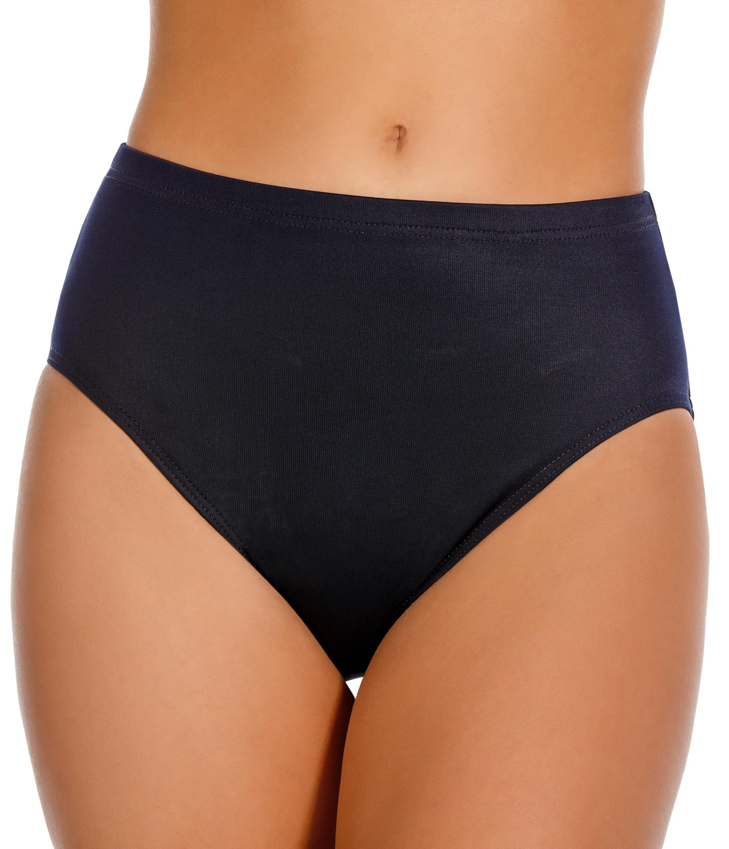 Miraclesuit Women's Swimwear Basic Pant High Waist Slimming Brief Bathing Suit Bottom, Black, 14