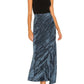 Free People - Crushed Velvet Slip Maxi Skirt