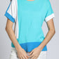Apny - Women's Color Block Sweater