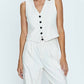 Pistola - Vero Fitted Pinstripe Vest